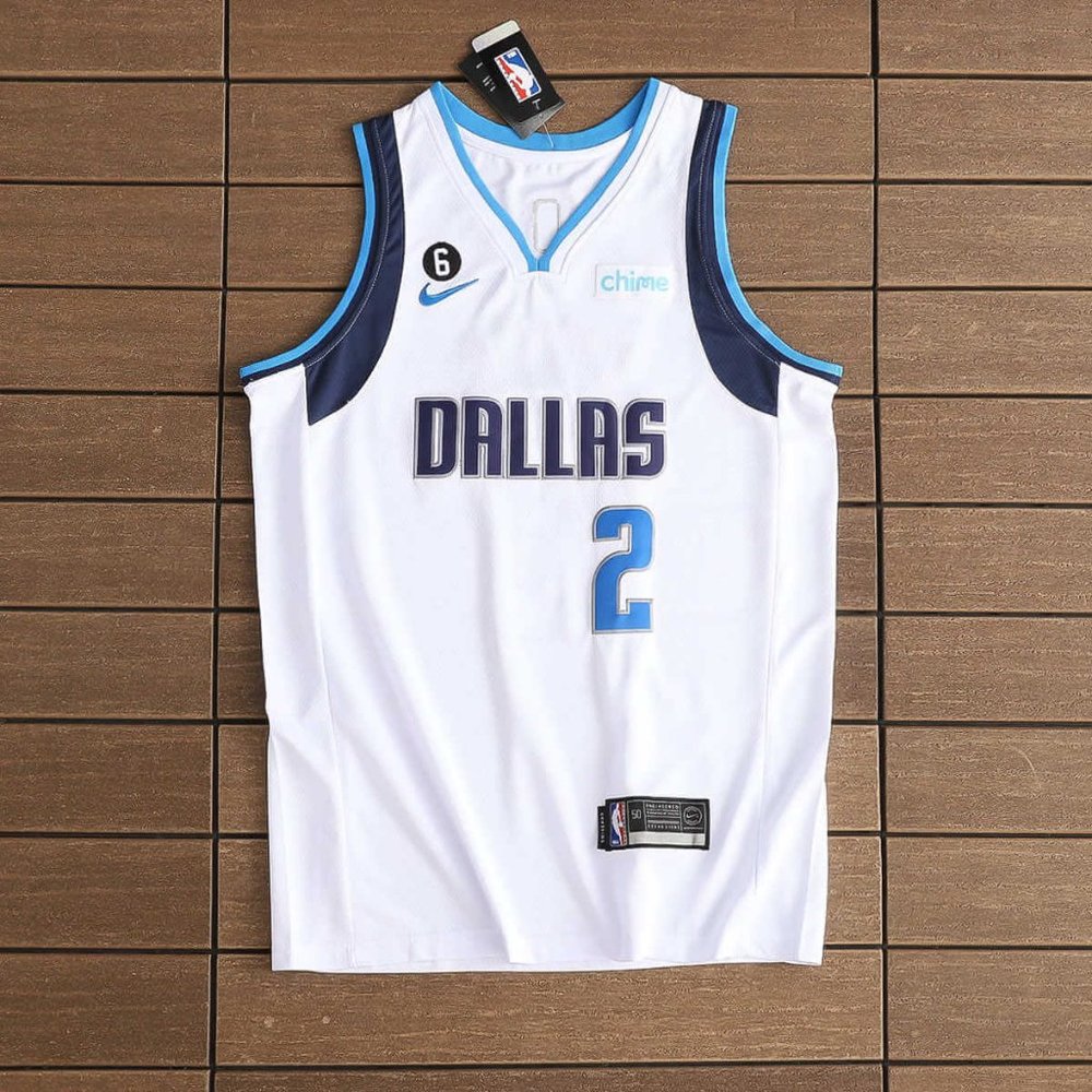 Nike Dallas Mavericks #2 White Jersey - Kyrie Irving